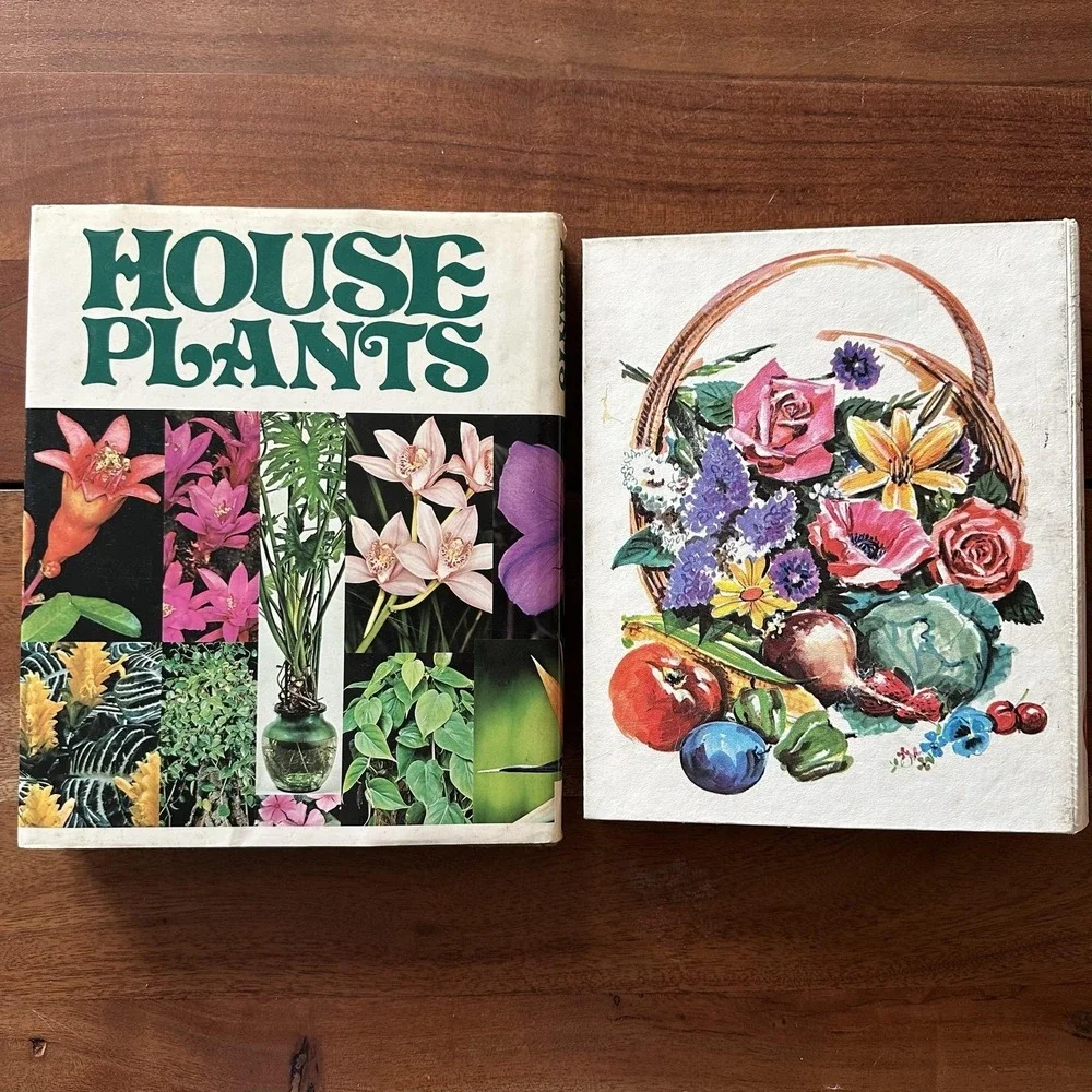 1968 Better Homes Gardens New Garden Book Ring Bound + House‎ Plants Guide Lot 2